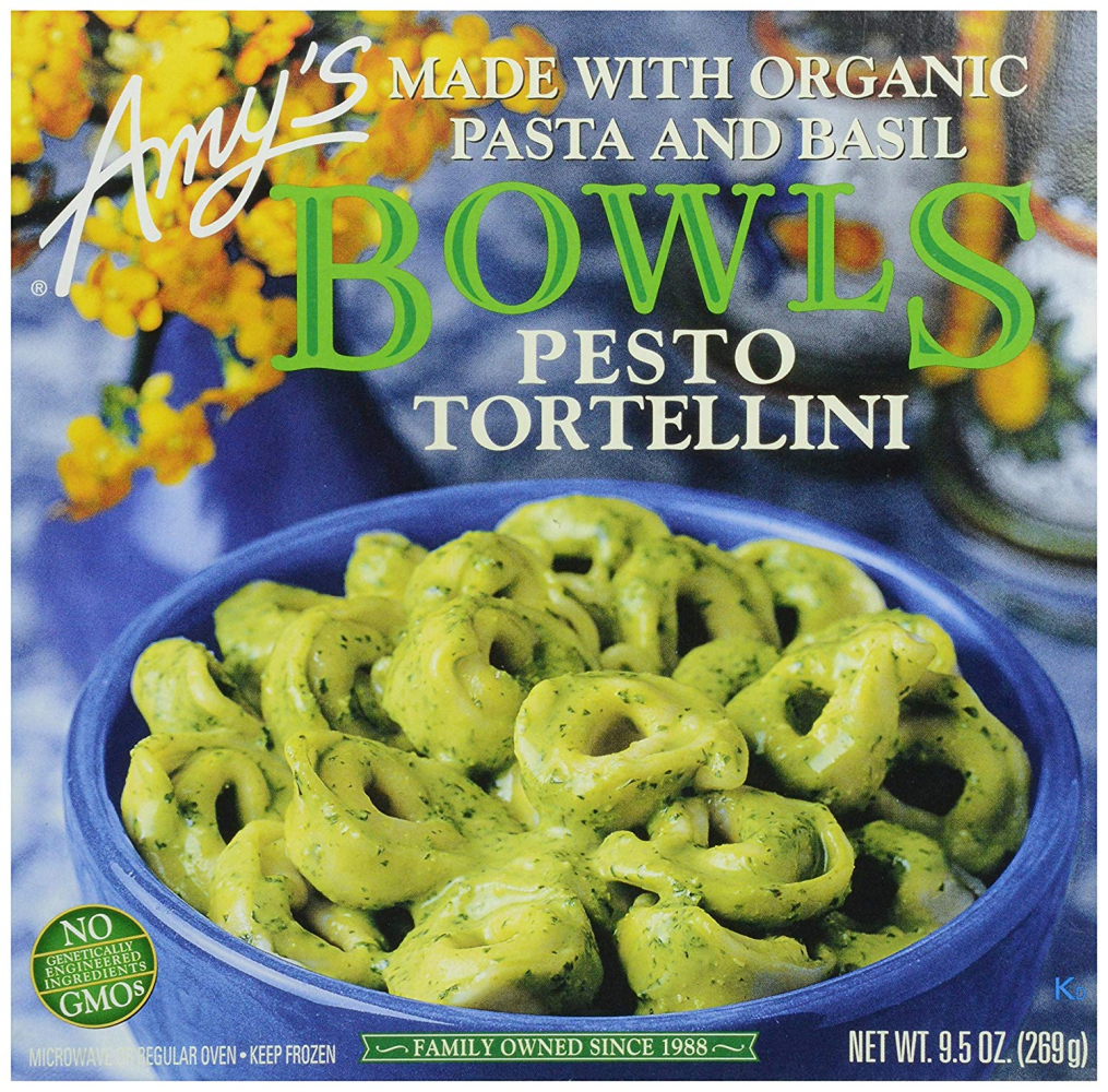 Amy's Pesto Tortellini Bowl 9.5 Oz Box
