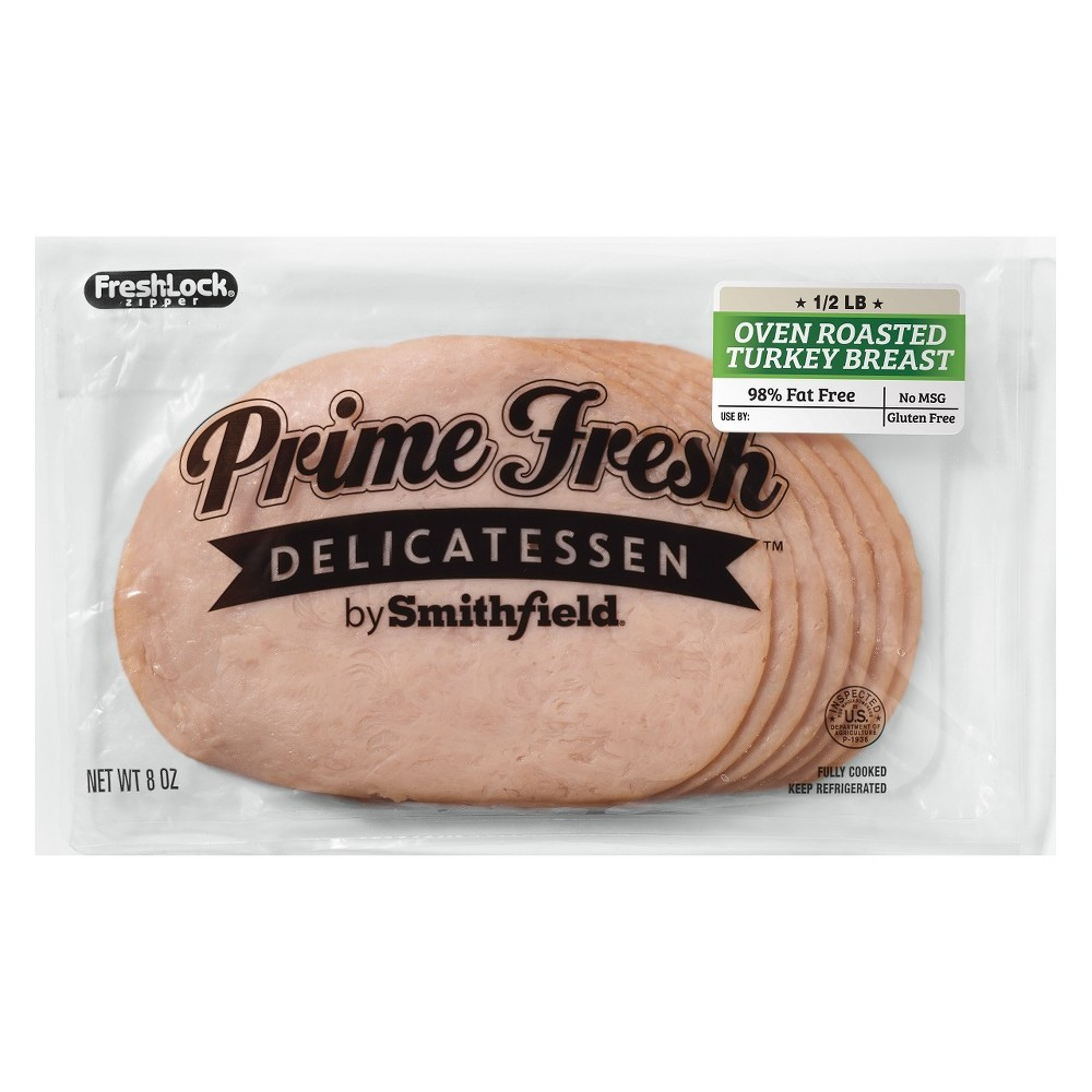Prime Fresh Oven Roasted Turkey Breast Lunchmeat