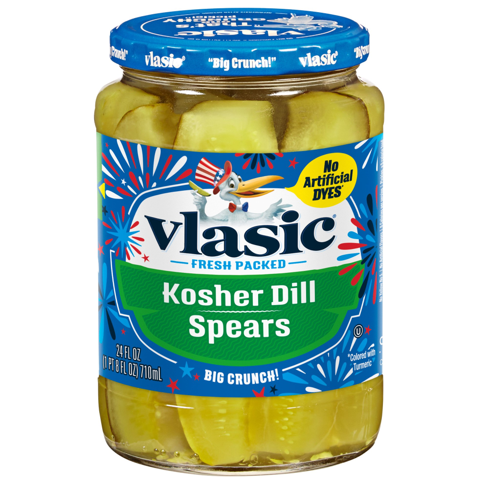 Vlasic Pickles Kosher Dill Spears 24oz Jar