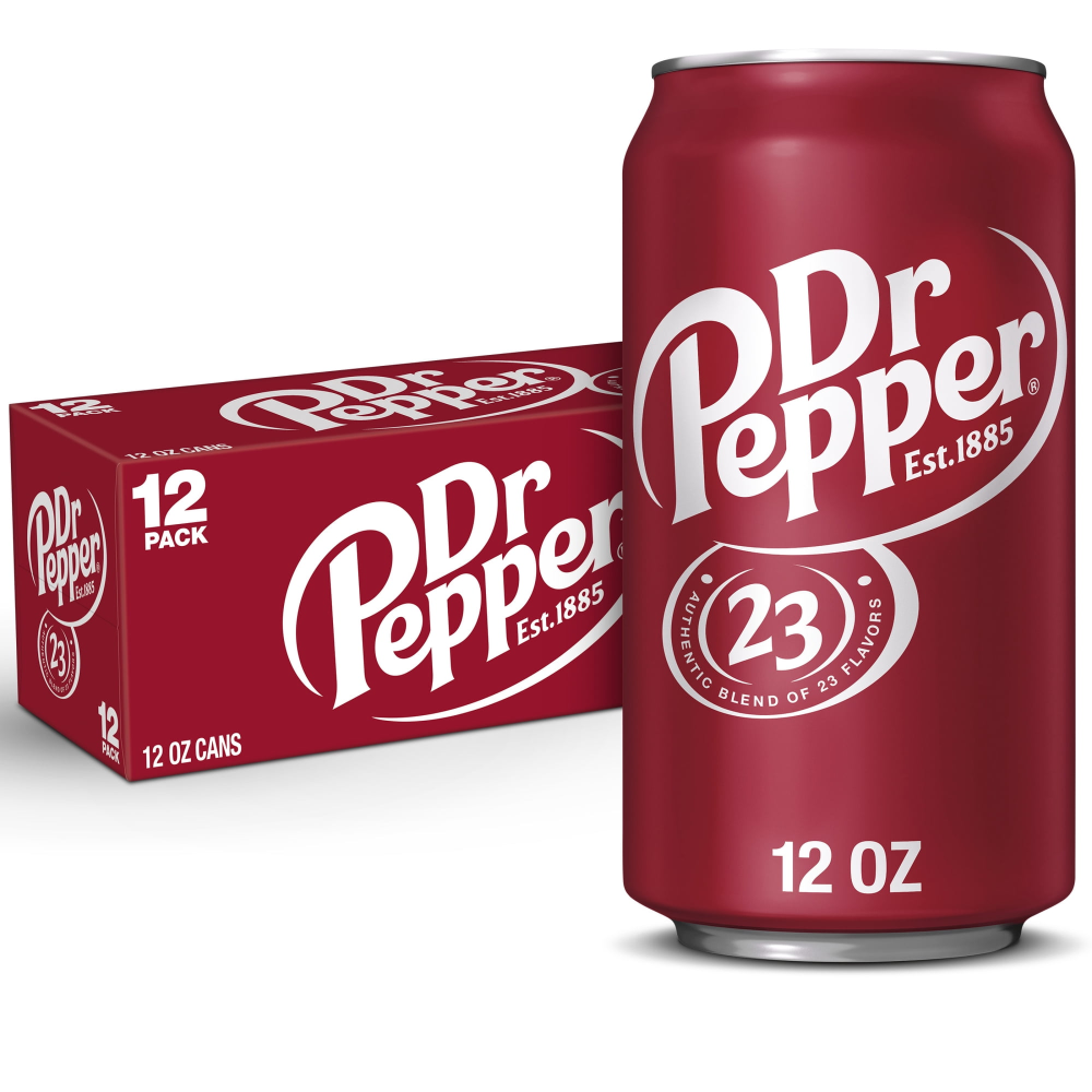 Dr Pepper 12 Pack of 12oz Cans