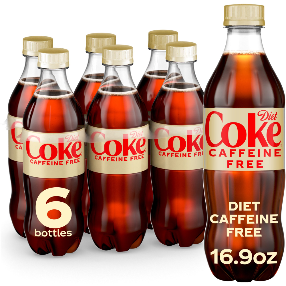 Diet Coke Caffeine Free 6 Pack of 16.9oz Bottles