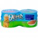 9 Lives Wet Cat Food Chicken Dinner 4PK of 5.5oz Cans 22oz PKG
