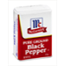 McCormick Black Pepper, Ground 4oz. Can