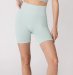 ELISE TEAL SEAMLESS BIKER SHORT *SIZE SMALL*