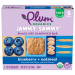 Plum Organics, Jammy Sammy, Snack Size Sandwich Bar, Blueberry &amp; Oatmeal, 5 Bars, 1.02 Oz Each