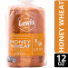 Lewis Bake Shop Honey Wheat Special Recipe 1/2 Loaf Bread 12 Oz